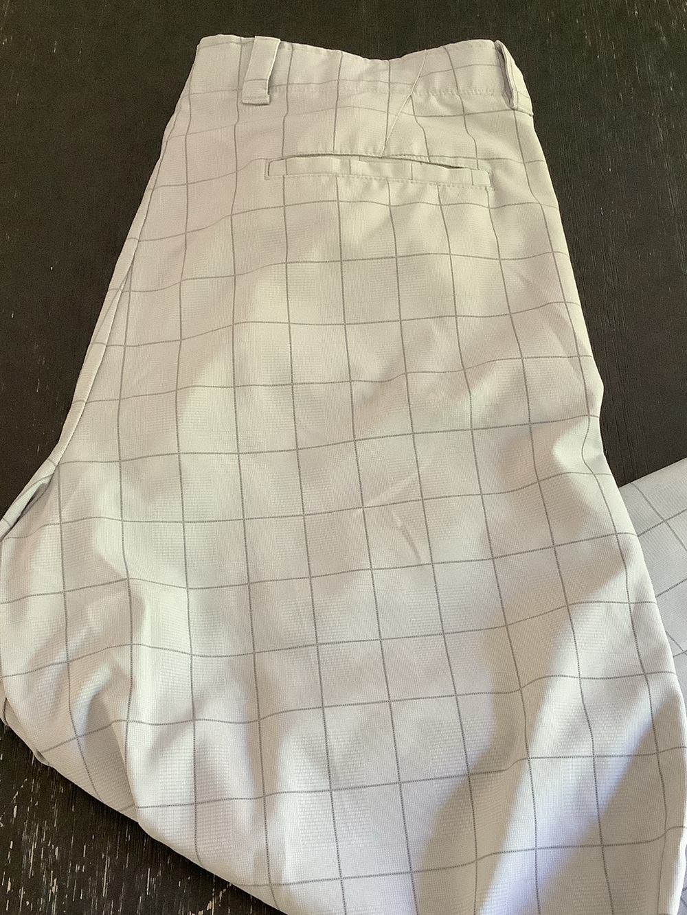 Callaway White Windowpane Golf Pants W38 L30